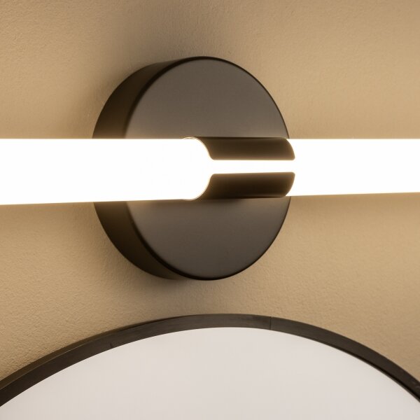 Brilagi - Lampă LED pentru oglindă de baie LARA LED/10W/230V IP44 neagră