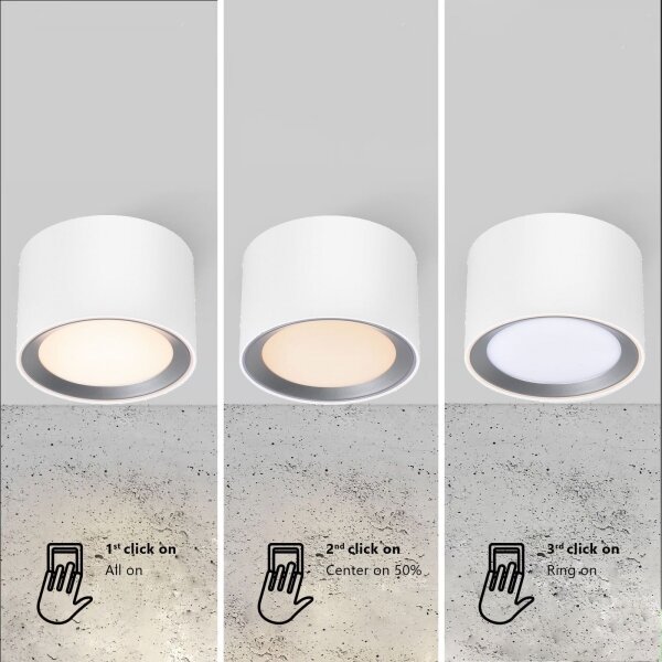 Nordlux - Spot LED pentru baie LANDON LED/6,5W/230V IP44, alb