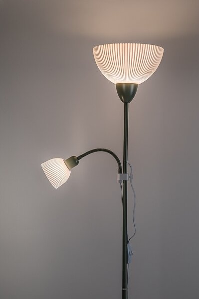 Rabalux 74102 - Lampadar ACTION PRO 1xE27/60W/230V + 1xE14/25W verde