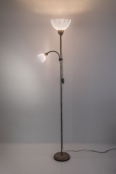 Rabalux 74103 - Lampadar ACTION PRO, 1xE27/60W/230V + 1xE14/25W, bej