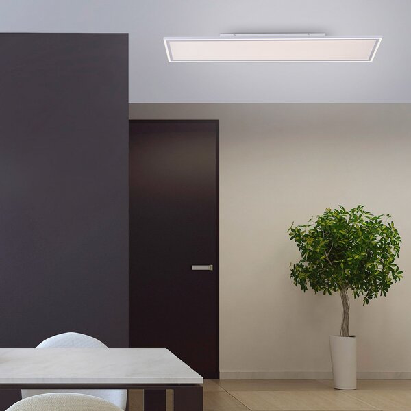 JUST LIGHT. GmbH Panou LED Edging, tunable white, 121x31 cm, reglabil, Alb, Bucătărie, Plastic, Modern