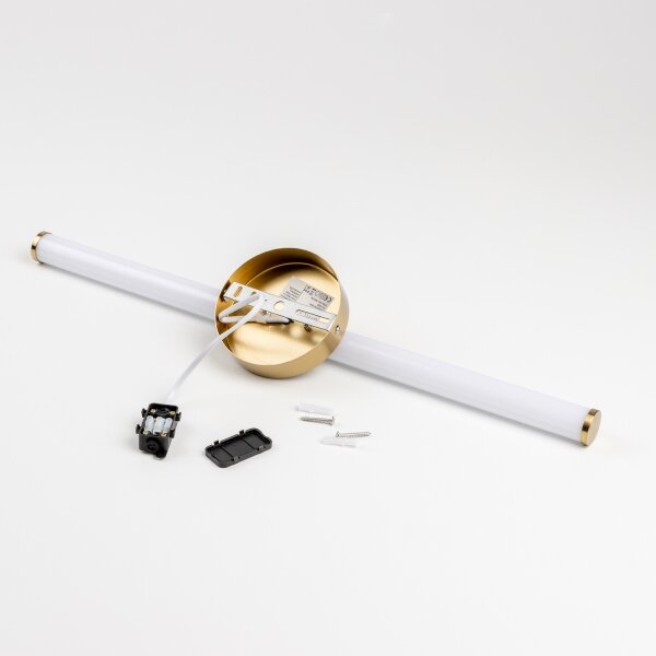 Brilagi - Corp de iluminat LED pentru oglindă de baie LARA LED/10W/230V IP44, auriu
