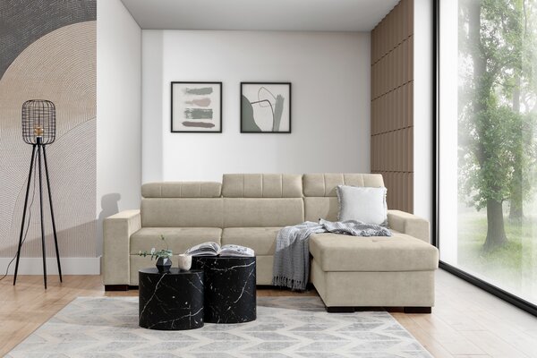 Colțar extensibil Modeno Mini universal stânga/dreapta - bej împletitură Ado 1601 Halva