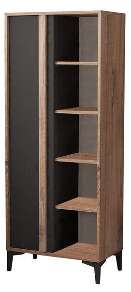 Set mobilier living Laciko (pin atlantic + antracit). 1102248