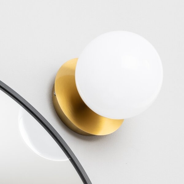 Brilagi BALL - Aplica LED pentru baie, 6W, 230V, 3000/4000/6500K, IP44, finisaj auriu