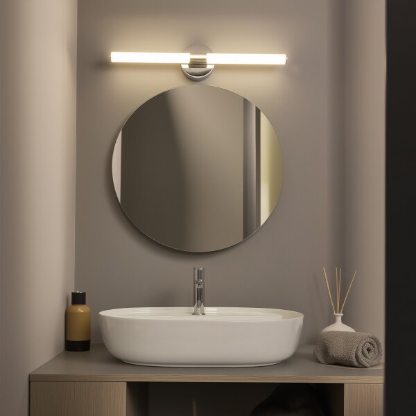 Brilagi - Lampă LED pentru oglindă de baie LARA LED/10W/230V IP44 crom lucios