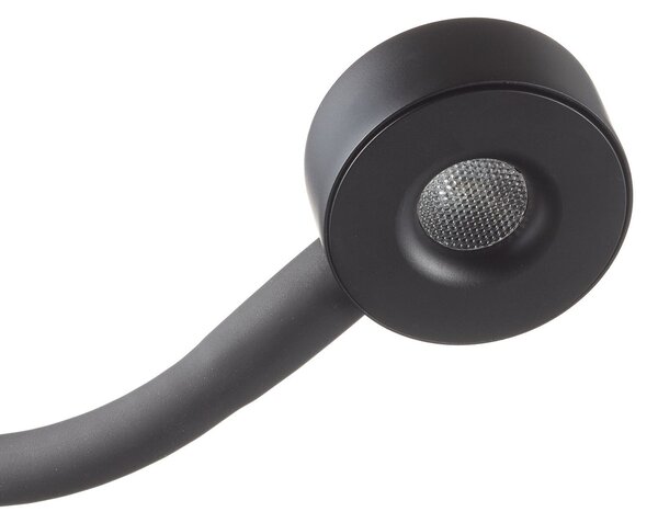 LEDS-C4 Link aplică de perete LED negru, reglabil, Negru, Camera de zi / sufragerie, Metal, Modern