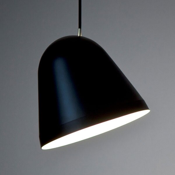 NYTA Nyta Tilt lampă suspendată, cablu 3m negru, reglabil, Negru, Camera de zi / sufragerie, Metal, Design