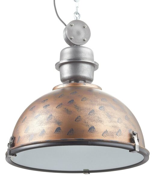 Steinhauer Suspensie Bikkel de culoare cupru-maro cu aspect industrial, reglabil, Cupru, Camera de zi / sufragerie, Metal, Design industrial