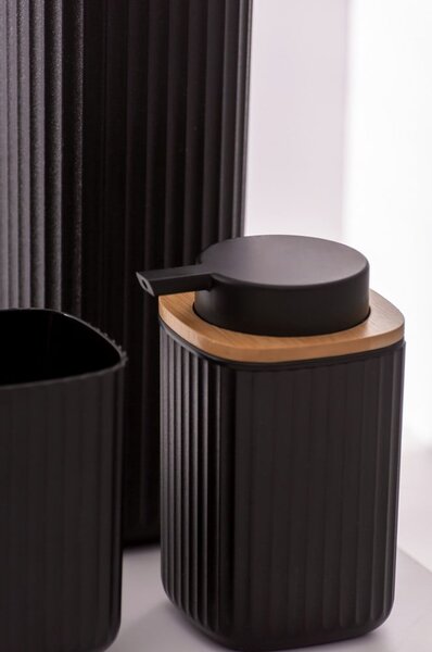Dozator / dispenser săpun Wenko Rotello, negru
