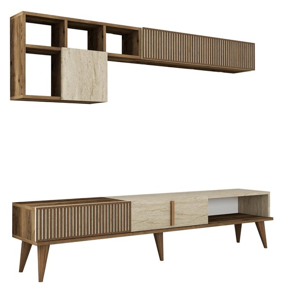 Mobilier living Millano (nuc + travertin). 1102357