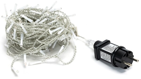 Brilagi - Ghirlandă LED pentru exterior, 200 LED, 8 funcții, 13x0,6m, IP44, alb rece