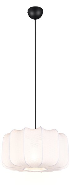 Lampă suspendată Japandi neagră cu alb 40cm - Madleine