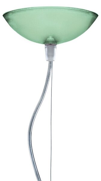 Kartell FL/Y - lampă suspendată LED, verde salvie, reglabil, Verde, Camera de zi / sufragerie, Plastic, Design