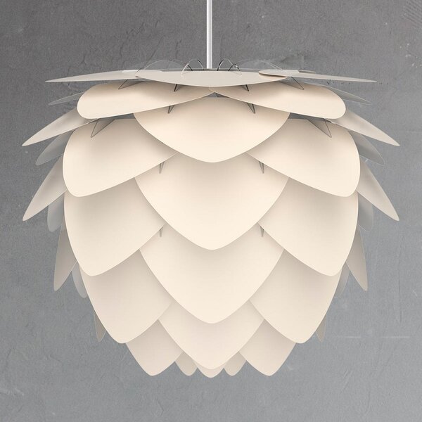 UMAGE Aluvia mini lampă suspendată sidef, reglabil, Bej, Camera de zi / sufragerie, Metal, Design