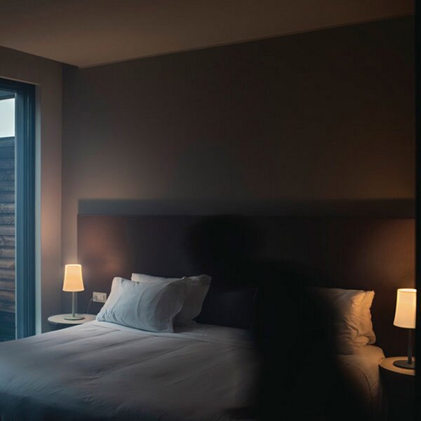 Foscarini Lampa de masă Birdie Easy negru, Negru, Camera de zi / sufragerie, Metal, Design