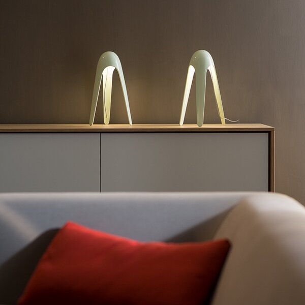 Martinelli Luce Cyborg lampă de masă LED, verde