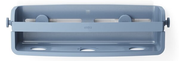 Raft pentru baie albastru autoadeziv din plastic reciclat Flex – Umbra