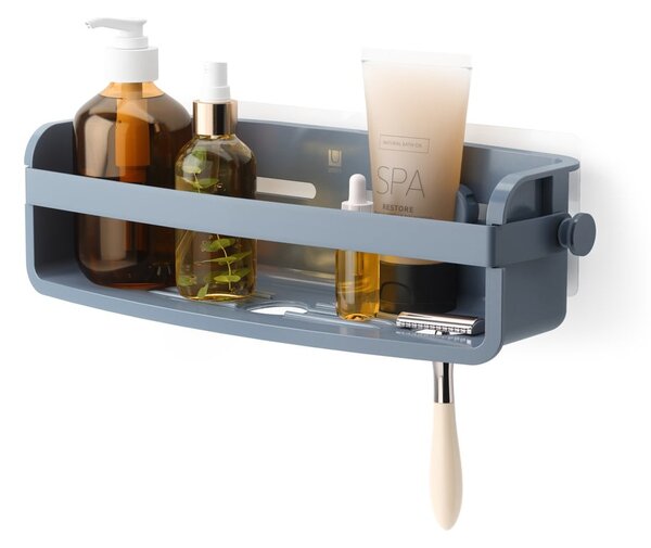 Raft pentru baie albastru autoadeziv din plastic reciclat Flex – Umbra
