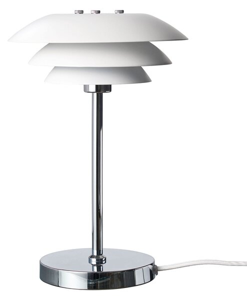 Lampă de masă Dyberg Larsen, DL20, Alb, Camera de zi, Metal, Scandinavă