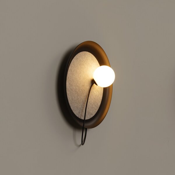 Milan Iluminación Aplică de sârmă Ø 38 cm antracit, reglabil, Negru, Camera de zi / sufragerie, Metal, Design