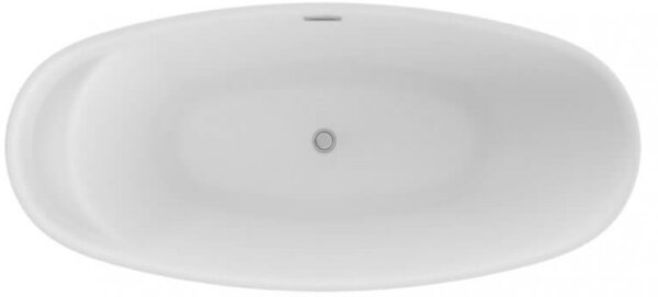 Polimat Kivi cadă freestanding 165x75 cm ovală bicolor 00474