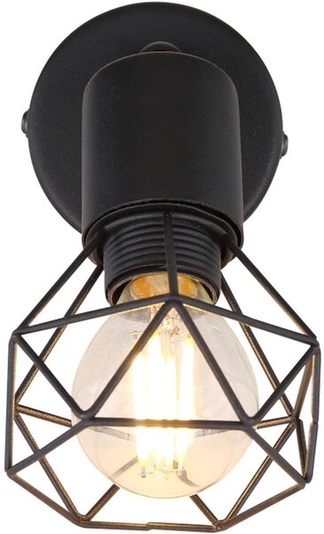 Globo Lighting Xara I lampă de perete 1x40 W negru 54802S-1