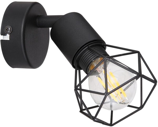 Globo Lighting Xara I lampă de perete 1x40 W negru 54802S-1