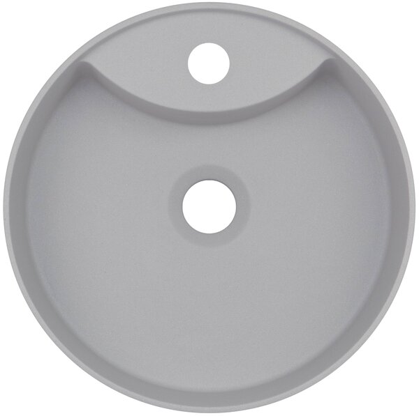 Deante Silia lavoar 36x36 cm rotund de blat gri/piatră mat CQS_SU4B