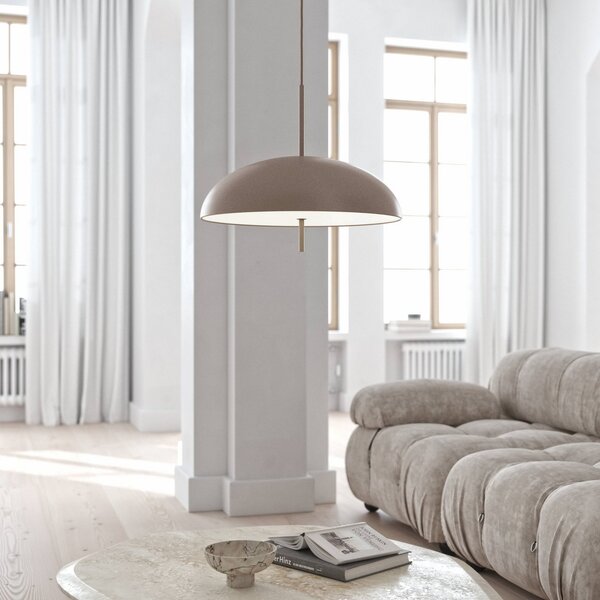 Lustră Pendul DFTP by Nordlux, Versale, reglabil, Maro / Rugină, Camera de zi, Metal, Scandinavă