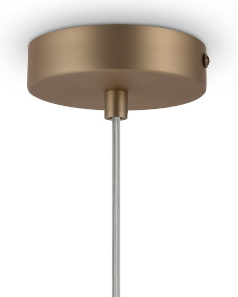 Maytoni Lampă suspendată Basic form, alb/auriu, 1 lumină., reglabil, Auriu / Alamă, Bucătărie, Metal, Modern