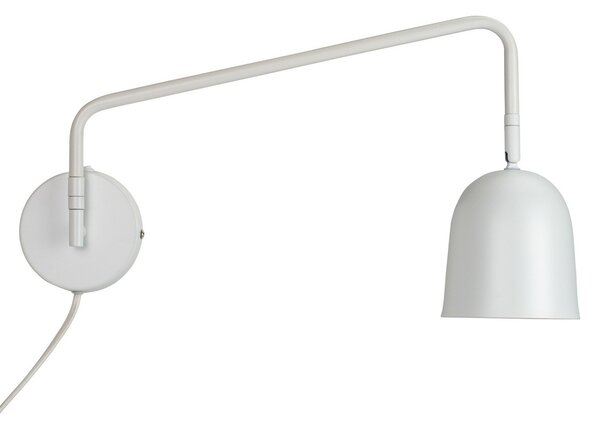 Lampă de perete Dyberg Larsen, Manchester, Alb, Camera de zi, Metal, Design