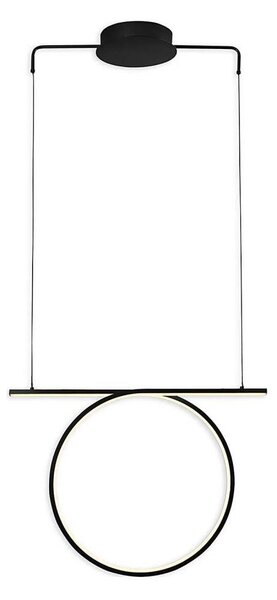 Lustră LED suspendată pe cablu ODETTA LED/30W/230V 4000K negru