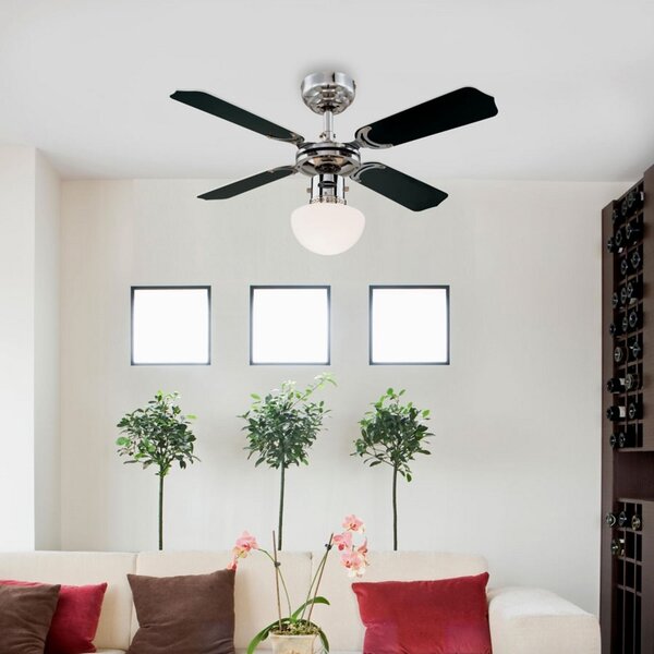 Westinghouse Portland Ambiance ventilator lumină, Alb, Camera de zi / sufragerie, Metal, Modern