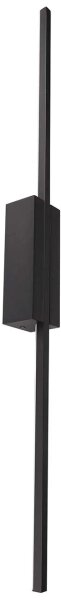Aplică de perete LED AISHA, 12 W, 230 V, 4000 K, 80 cm, negru