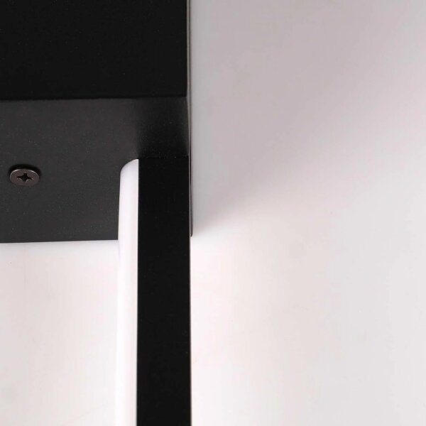 Aplică de perete LED AISHA, 12 W, 230 V, 4000 K, 80 cm, negru
