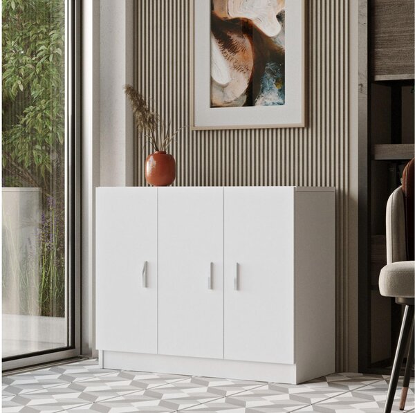 Set mobilier birou Vincent 12 (alb). 1107157