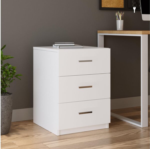 Set mobilier birou Vincent 13 (alb). 1107158