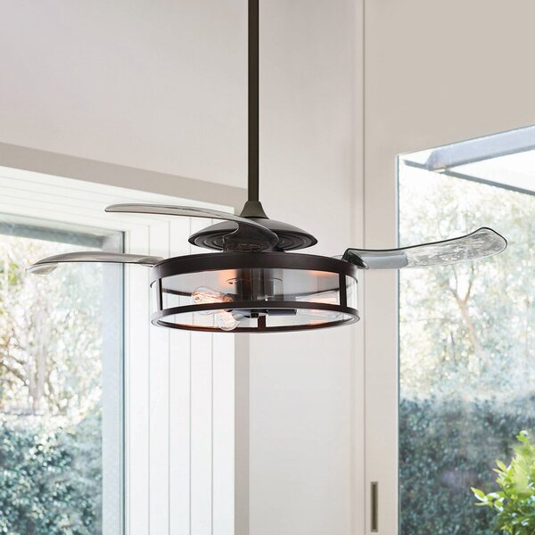 Beacon Lighting ventilator de tavan Fanaway Classic lumină neagră silențioasă, Gri, Plastic
