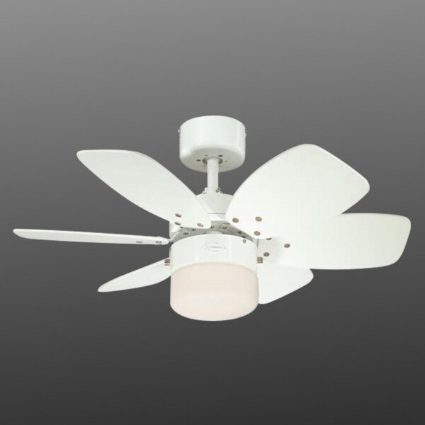 Westinghouse Flora Royale ventilator cu lumină, reglabil, Lemn, Camera de zi / sufragerie, Lemn