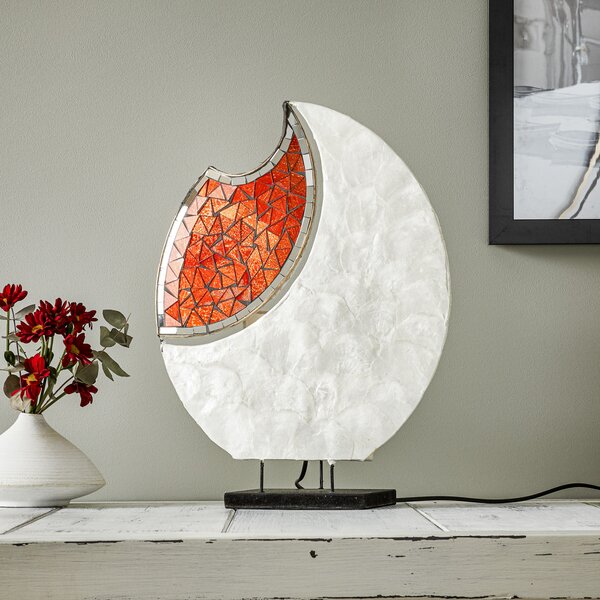 Woru Lampă de masă decorată YOKO, Roșu, Camera de zi / sufragerie, Design