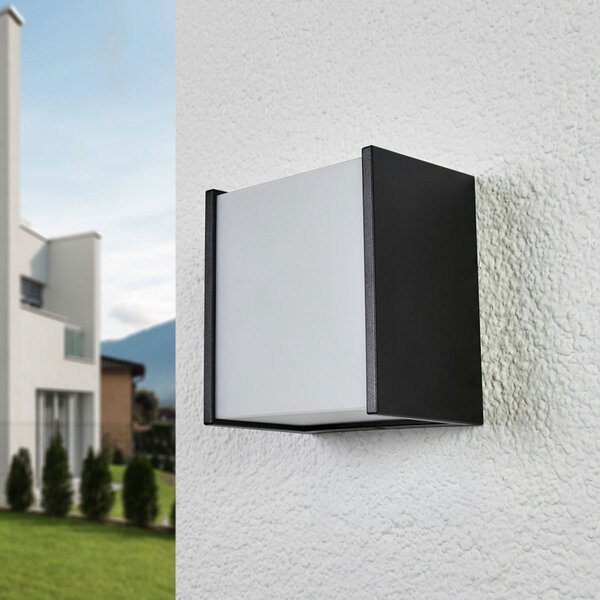 Philips Macaw - aplică LED de exterior, Negru, Plastic, Modern