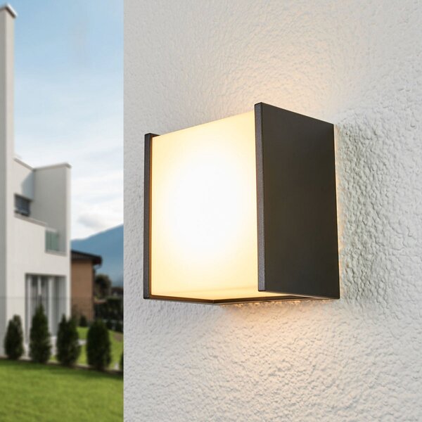 Philips Macaw - aplică LED de exterior, Negru, Plastic, Modern