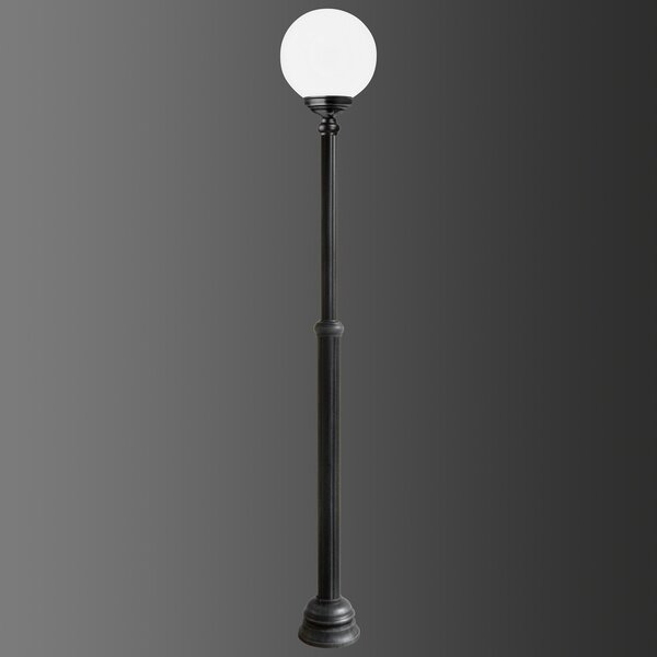 LCD Candelabru 1143, un flux, negru/alb, Negru, Metal, Antichitate, glob