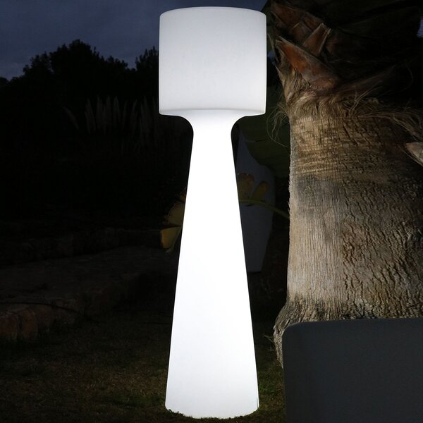 Newgarden Grace Lampadare de podea cu LED, baterie reîncărcabilă, înălțime, reglabil, Alb, Plastic, Modern