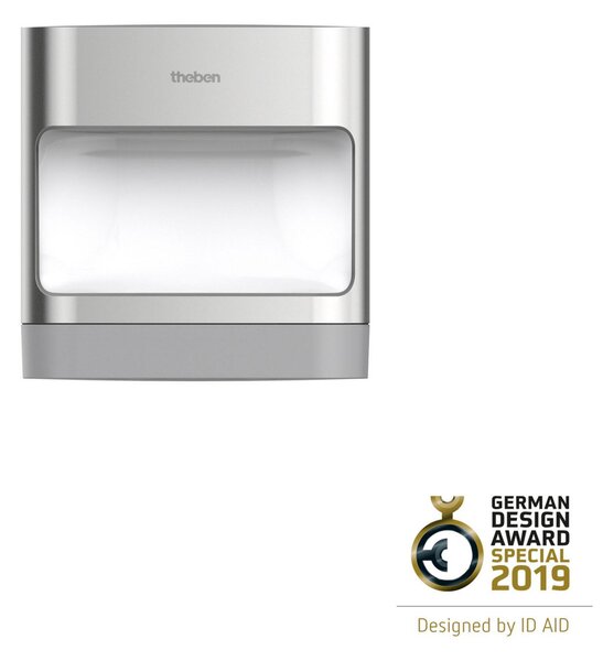 Theben theLeda D SL AL aplică LED de exterior, Metalic, Metal, Modern