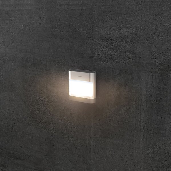 Theben theLeda D SL AL aplică LED de exterior, Metalic, Metal, Modern