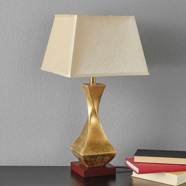 Schuller Valencia Lampă de masă Deco cu picior auriu, Auriu / Alamă, Camera de zi / sufragerie, Metal, Modern