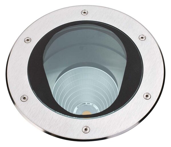Albert Leuchten Titus 16W pivotant cu LED-uri, spot de podea încastrat în, Metalic, Metal, Corpuri de iluminat încastrate rotunde
