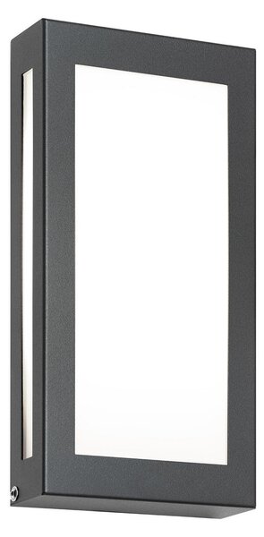 CMD Aplică LED de exterior Aqua Rain Mini, antracit, Negru, Metal, Modern